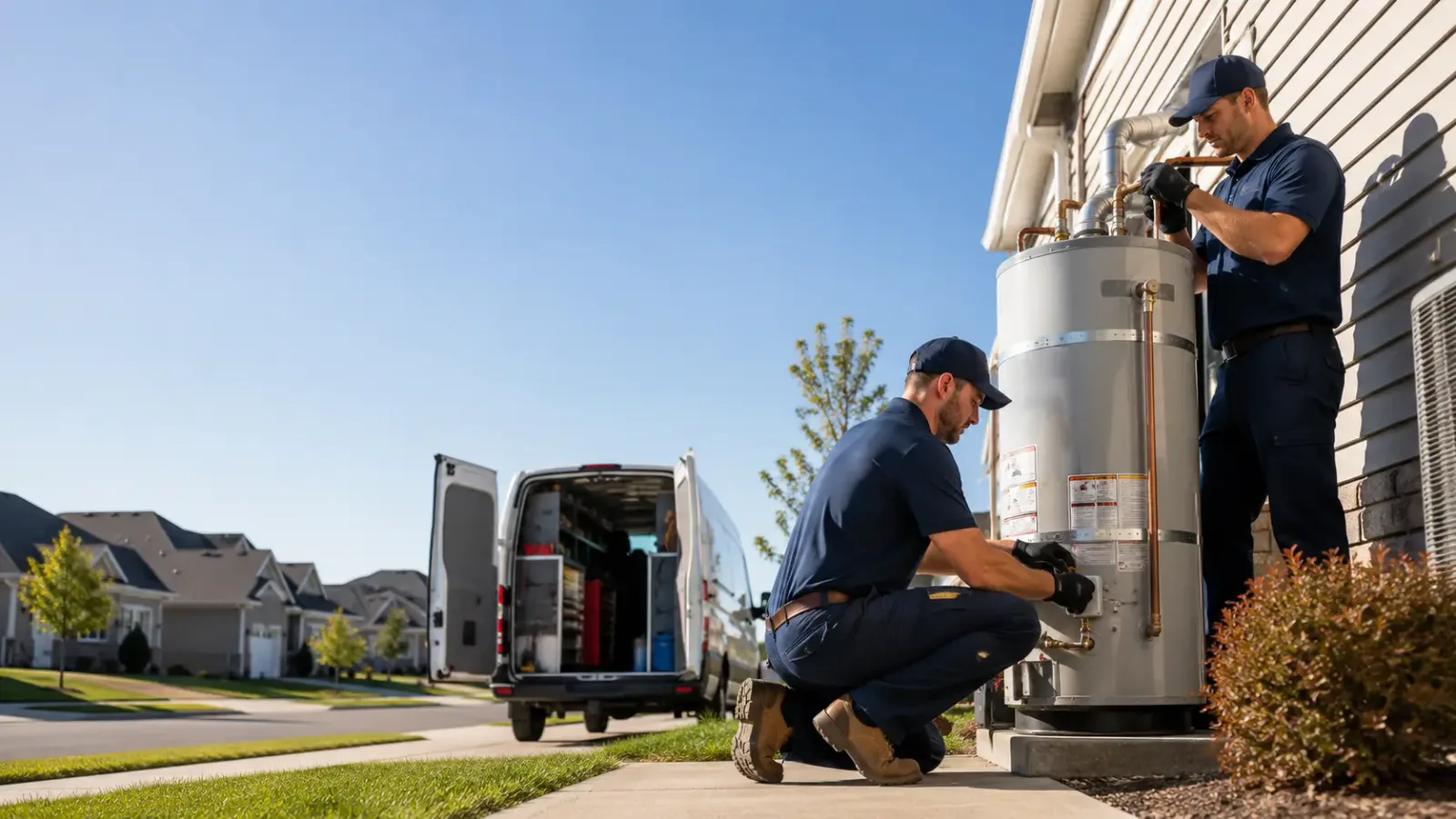 Water Heater Installation in Rock Falls, IL